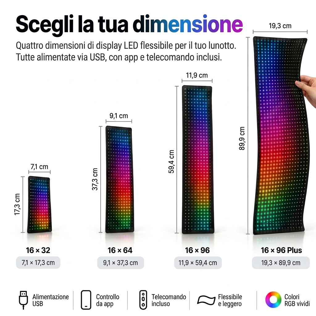 AngryLeds – Display LED per Auto – foto 1